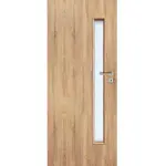 Dvere vnútorné Iza 3*3 60L Dub Sonoma L2