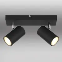 Stropné bodové svietidlo 57910-2B Black LS2