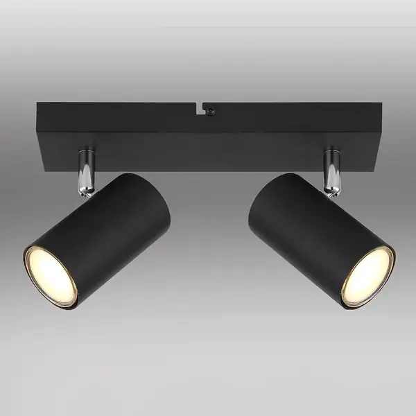 Stropné bodové svietidlo 57910-2B Black LS2
