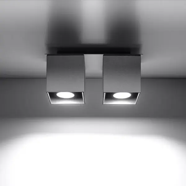 Stropná Lampa Dallas 2 GREY A-064