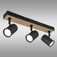 Stropné bodové svietidlo Robby 57911-3BW LS3