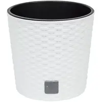 Kvetináč Rato okrúhly biely DRTUS300L-S449