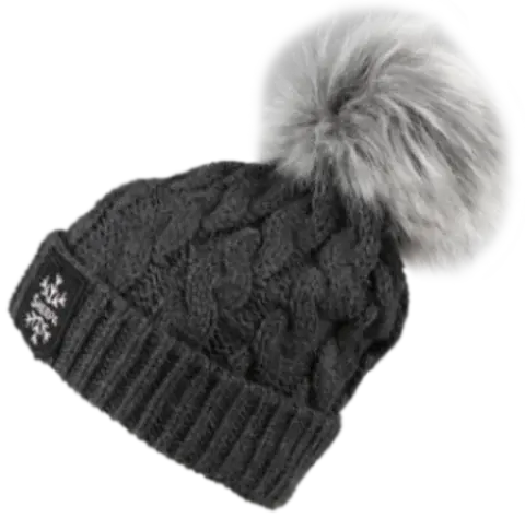 Dámská zimní čepice sherpa nell ii tmavě šedá uni