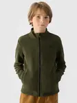 Boys' fleece sweatshirt 4F