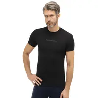 Pánské triko Brubeck 3D Run PRO s krátkým rukávem Black L