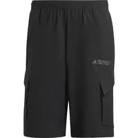 adidas TERREX CARGO SHORT Pánske turistické krátke nohavice, čierna, veľkosť