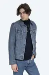 Džínová bunda A.P.C. Veste Jean Us COZZK-H02223 INDIGO