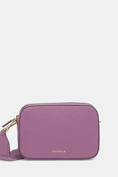 Kožená kabelka Coccinelle