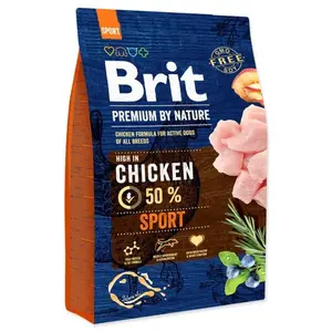 Brit Premium by Nature Sport 3 kg | Granule pro psy