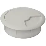 Kabelová průchodka o 60mm, plast, bílá