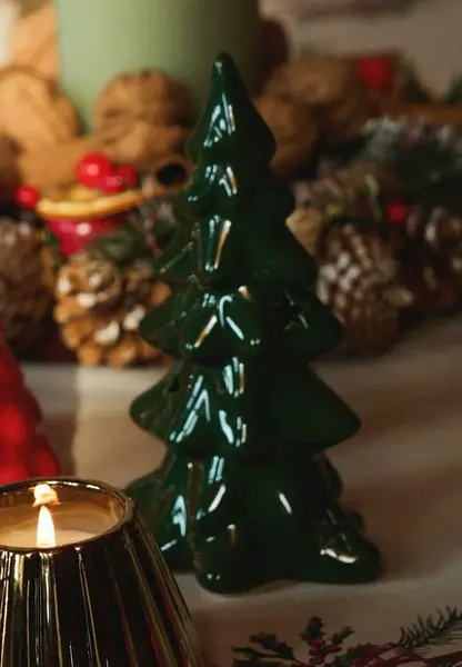 Dekorativní svícen Medicine zelená barva