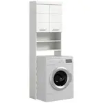 MID.YOU SKŘÍŇKA NAD PRAČKU, vysoce lesklá bílá