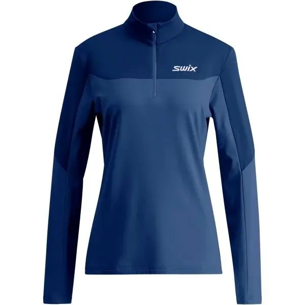 Swix INFINITY LIGHT HALF ZIP W Dámska funkčná mikina, modrá, veľkosť