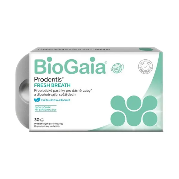 BIOGAIA Prodentis Fresh Breath 30 pastilek