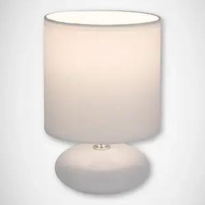 Stolní lampa PATI 03143 E14 WHITE
