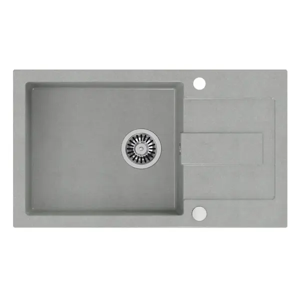 Dřez Chrystian 136 780x450x185 šedý