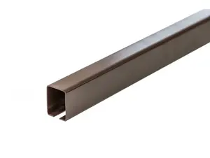 Rýgle pro upevnění plotovek, 40 x 30 mm, 2,0 m, antracit GU8400460