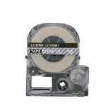 Epson LC-ST18SW, 18mm x 8m, bílý tisk / průhledný podklad, kompatibilní páska
