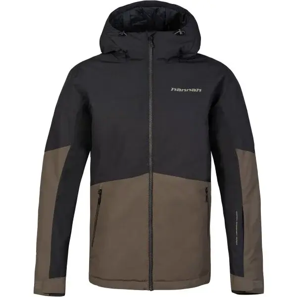 Hannah REDCLIF Pánská lyžařská bunda, černá, velikost