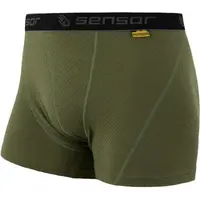 Sensor MERINO DF Pánské funkční trenky, khaki, velikost