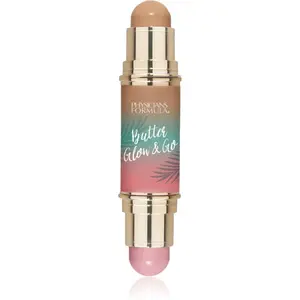 Physicians Formula Butter Glow & Go obojstranná kontúrovacia tyčinka odtieň Beachy Pink 10 g