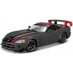 Bburago 1:24 Dodge Viper SRT10 ACR Grey/Black