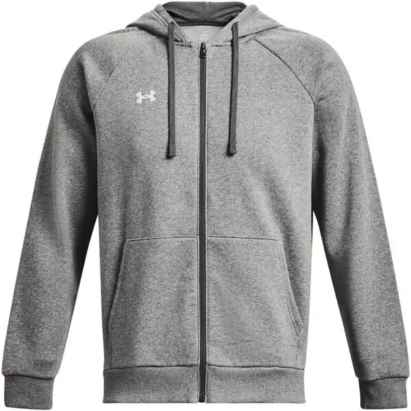 Under Armour RIVAL Pánská mikina, šedá, velikost XXXL