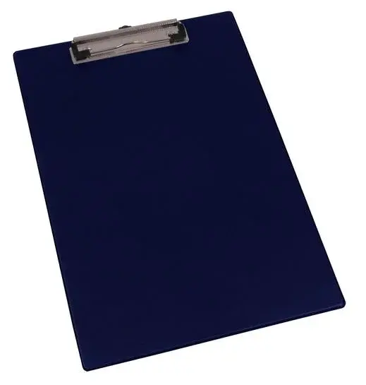 EICHNER Podložky A4 na dokumenty, s klipem a háčkem, různé barvy Barva: modrá