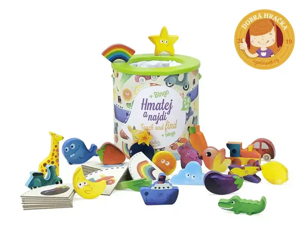 Vilac – drevená hra Hmataj a nájdi