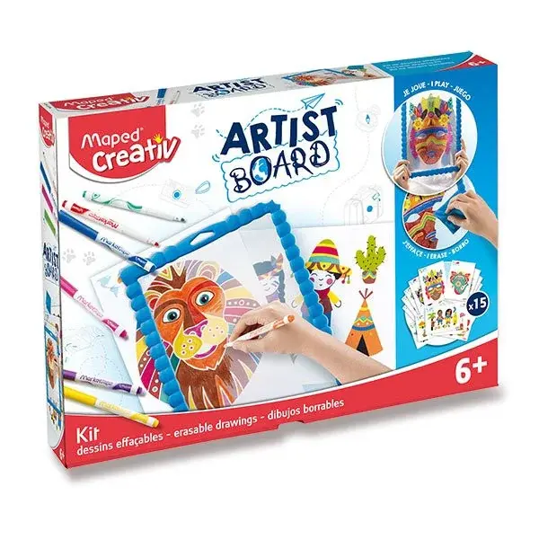 Súprava MAPED Creativ Artist Board - Transparentná tabuľa na kreslenie
