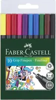 Linery Faber-Castell GRIP, 0.4mm - 10 farieb