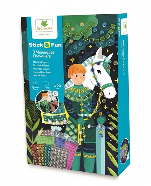 Stick & Fun - malá mozaika - rytieri