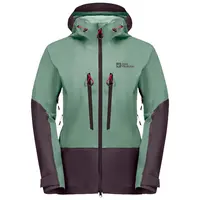 Jack Wolfskin Alpspitze 3l M, granite green Dámská skialpová bunda