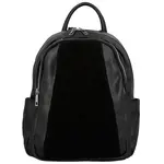 Trendy dámský kožený batoh Brodie, černý