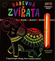 Barevná zvířata - Vyškrabávací obrázky  Alena Razumova, Olena Herasimova (Defekt) - Alena Razumova, Olena Herasimova