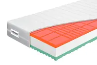 Matrac Benab RelaxatioMax 14 H3 / H4 80 x 195 cm Penový matrac 14 cm sendvičový zónová ortopedické