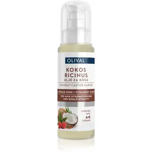 Olival Coconut Castor ricinový olej pro posílení vlasů 60 ml