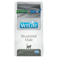 VET LIFE Natural Neutered Male granule pre kastrované kocúry, Hmotnosť balenia (g): 2 kg