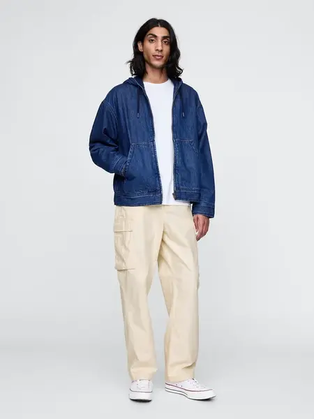 GAP Pánské Cargo kalhoty Utility Herringbone  604358-01 Veľkosť: 32X32