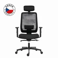 Powerton ERGO LUCIE Kancelářské ergonomické křeslo, Černé