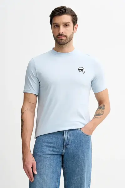 Bavlněné tričko Karl Lagerfeld