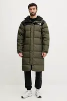 Péřová bunda The North Face Nuptse zelená barva, zimní, NF0A832JBQW1