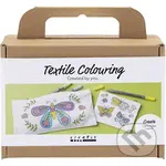 Kreatívna sada Maľovanie na textil peračník a peňaženka Motýľ