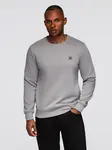 Ombre Men's classic round neck sweatshirt - grey