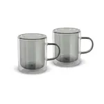 LAMART LT9121 Vaso sklenice na čaj 350 ml 2 ks černé