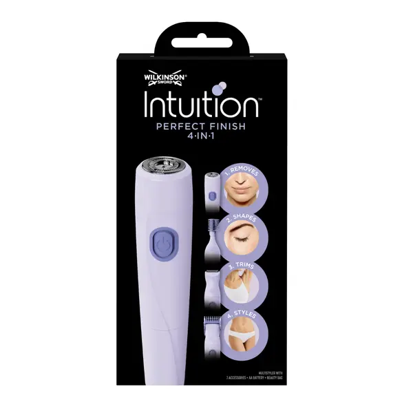 Wilkinson Intuition Perfect Finish 4v1 voděodolný dámský strojek 1 ks