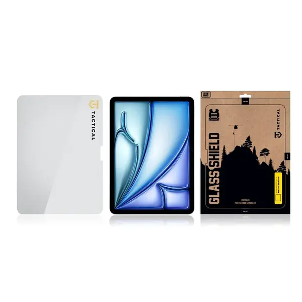 Ochranné sklo Tactical Glass Shield pro iPad Air 11 2024/2025, transparentní