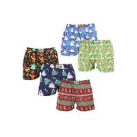 Styx 5PACK pánské trenky art klasická guma vícebarevné (5A1408134) M