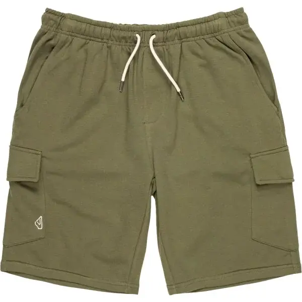 Quiksilver CARGO JOGGER LIGHT Pánske kraťasy, khaki, veľkosť