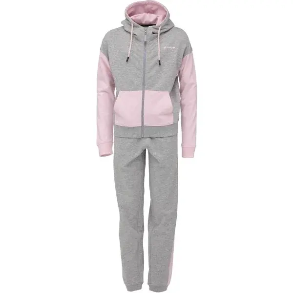 Lotto OGGY Dievčenská tepláková súprava, sivá, veľkosť 140-146